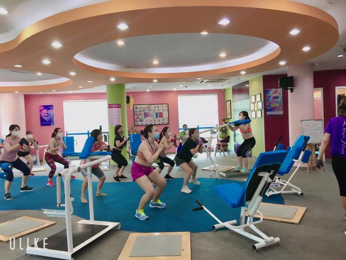 Hệ thống máy tập chuyên biệt tại Curves Hà Nội