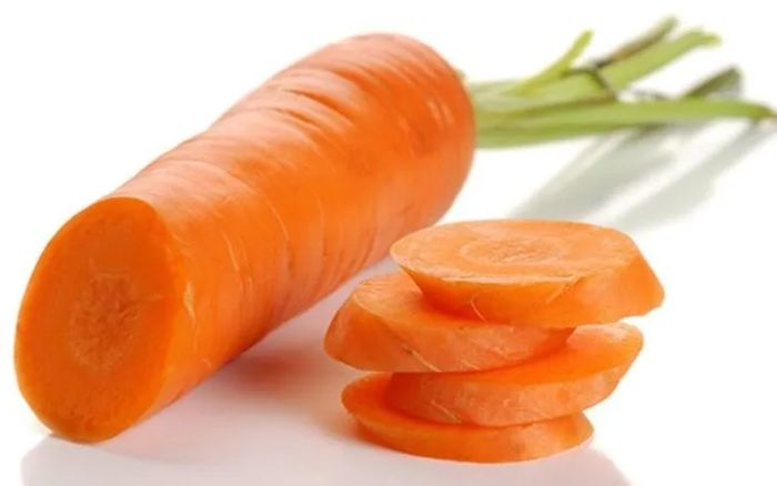 Hình ảnh cà rốt organic - thực phẩm vàng cho lá gan khỏe
