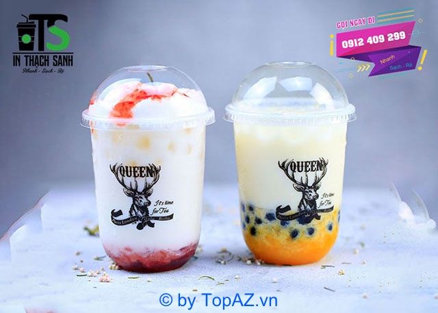In Thạch Sanh - Địa chỉ in logo ly nhựa chuyên nghiệp hàng đầu