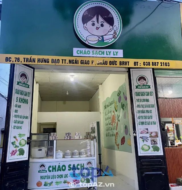 Cháo sạch Ly Ly - Điểm hẹn ẩm thực dinh dưỡng tại TT. Ngãi Giao, Châu Đức