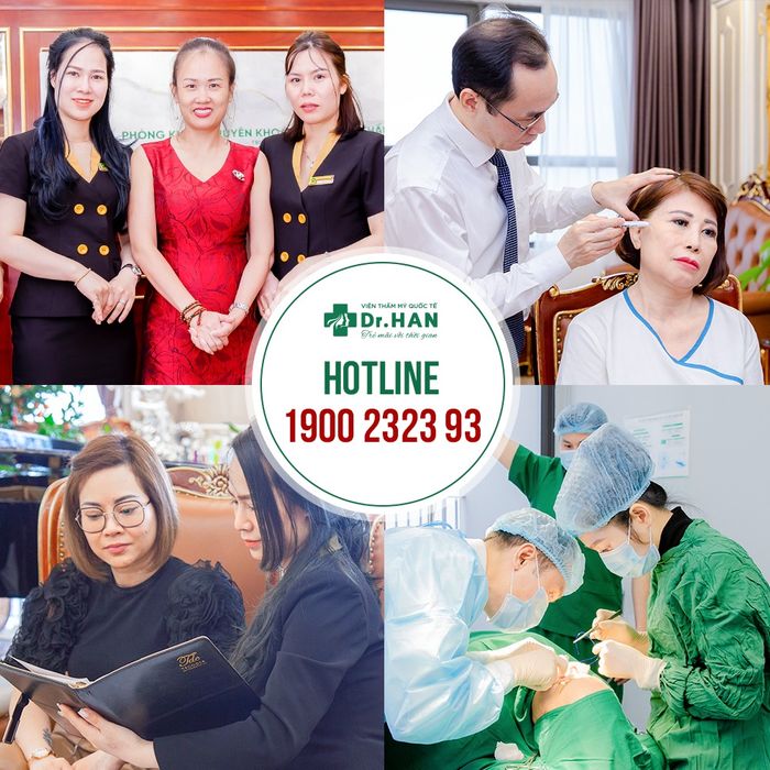 Không gian sang trọng tại Viện Thẩm Mỹ Quốc Tế Dr. Han