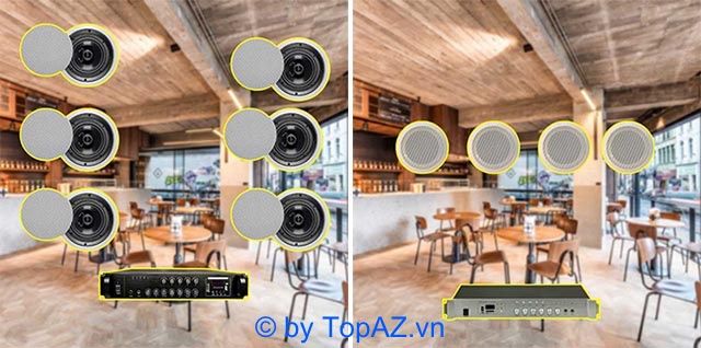 Thiết kế hệ thống loa chuyên nghiệp dành riêng cho quán cafe tại TP.HCM
