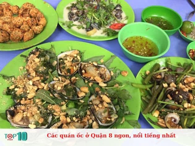 Danh sách những quán ốc ngon và nổi tiếng nhất tại Quận 8