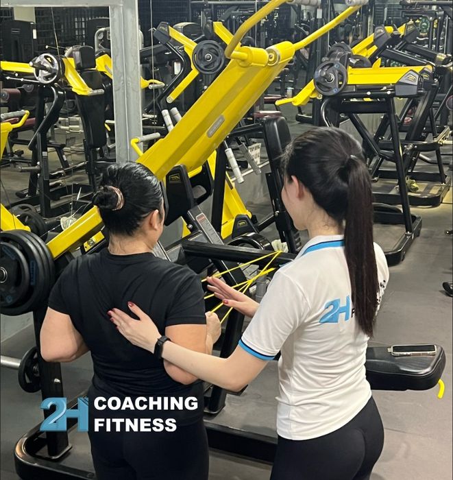 Không gian tập luyện chuyên nghiệp tại 2H Coaching Fitness