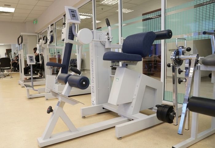Hình ảnh quy trình trị liệu chuyên nghiệp tại Khoa Phục hồi chức năng Vinmec