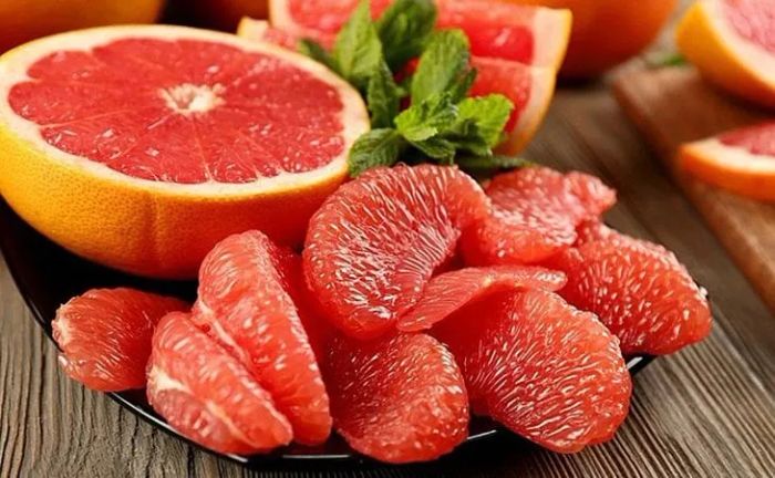 Hình ảnh bưởi tươi ngon - trái cây vàng cho sức khỏe