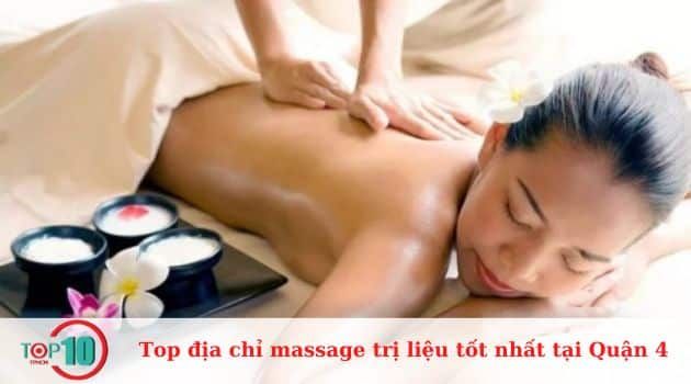 Các spa massage trị liệu uy tín tại Quận 4