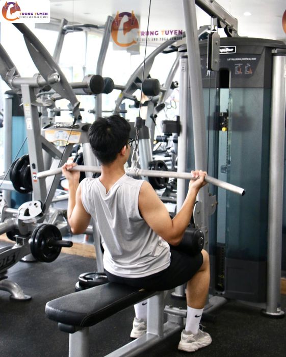 Không gian tập luyện tại Trung Tuyền Fitness & Yoga