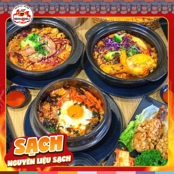 Không gian ấm cúng và món ngon tại Seoul Deli