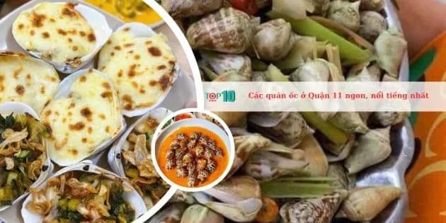 Những quán ốc nổi tiếng và ngon nhất tại Quận 11