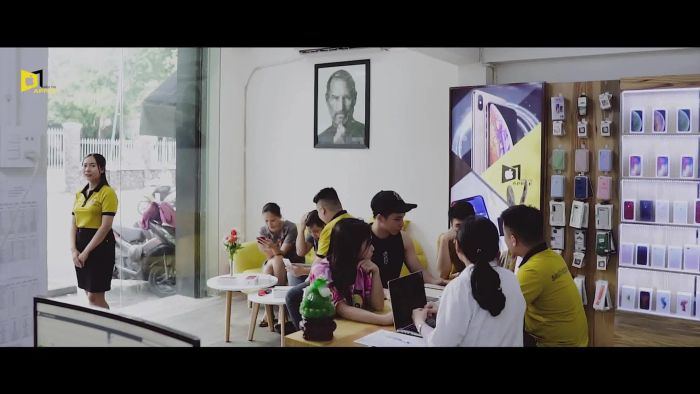 Không gian trưng bày hiện đại tại Siêu Thị Apple Quy Nhơn