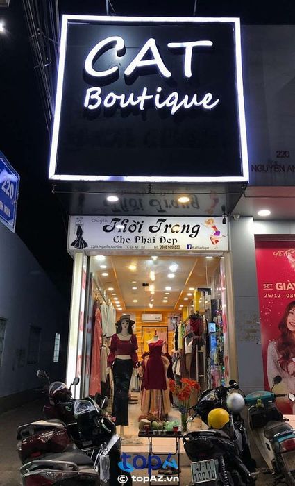 Cửa hàng bán váy họa tiết tại Dĩ An