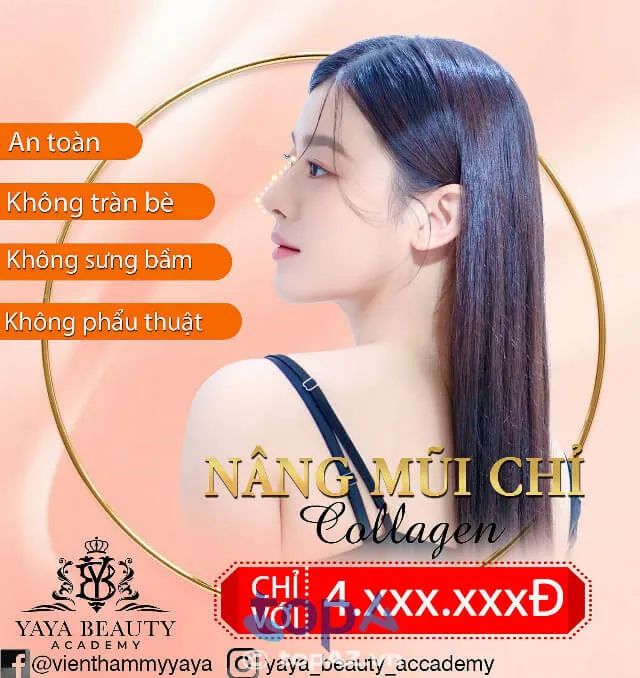 Trải nghiệm dịch vụ nâng mũi đẳng cấp tại TMV Yaya Long An