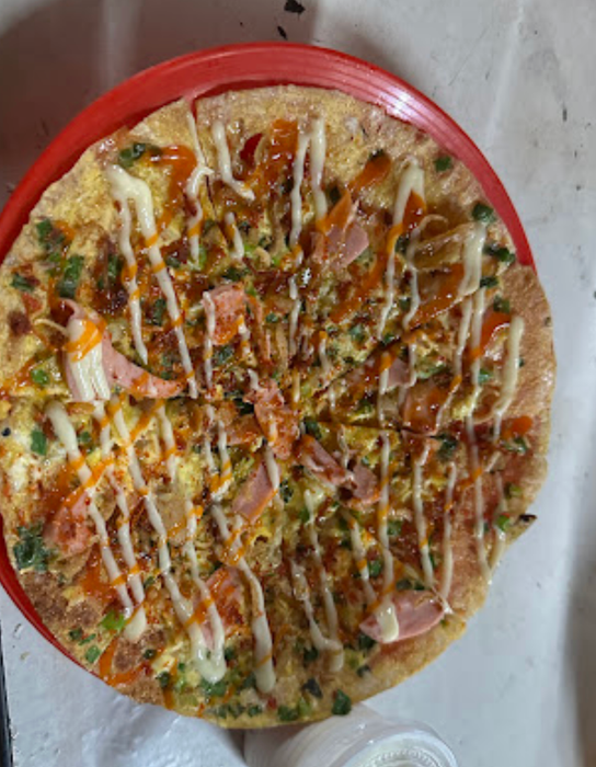 Hình ảnh bánh tráng nướng vàng ươm hấp dẫn tại chế HƯƠNG