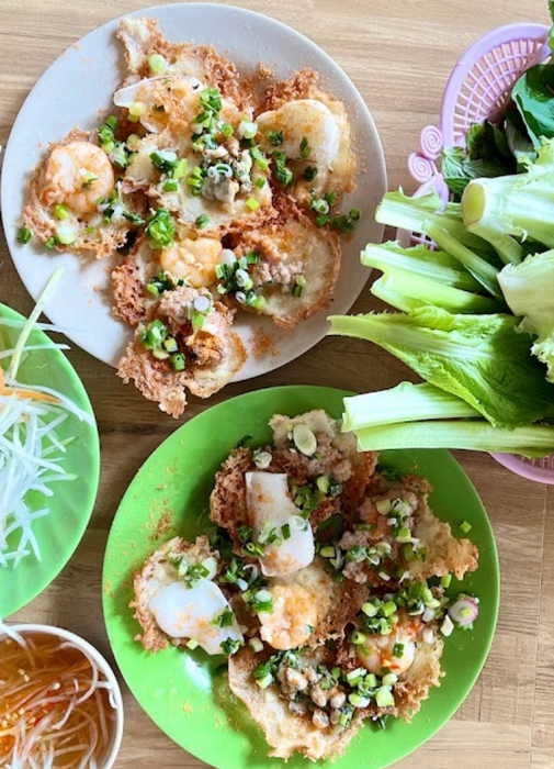 Bộ sưu tập hình ảnh bánh khọt Cây Sung vàng ruộm