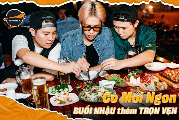 Sân khấu biểu diễn hiện đại cùng dàn PG chuyên nghiệp tại Vuvuzela