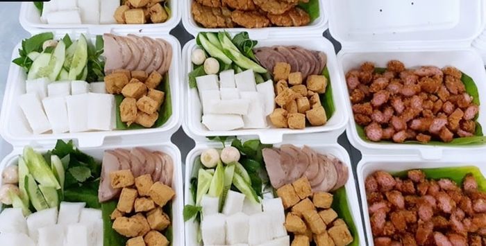 Bún đậu mắm tôm Lê Dương