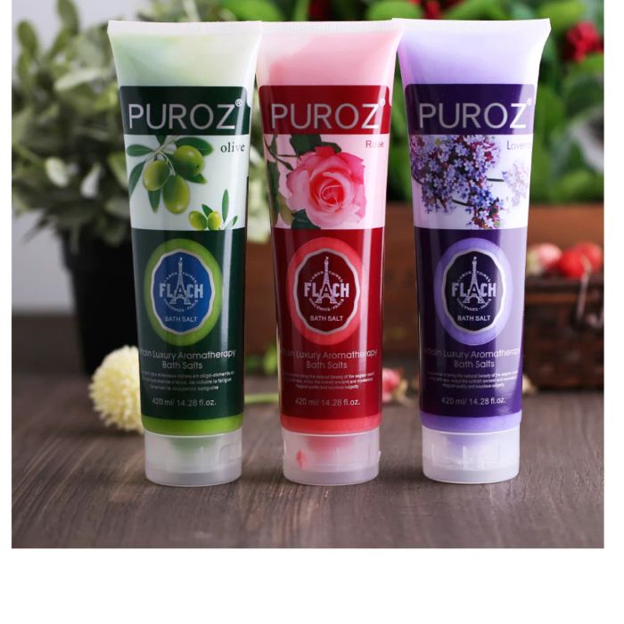 Hình ảnh Muối Tắm Puroz - Tinh chất thiên nhiên Pháp