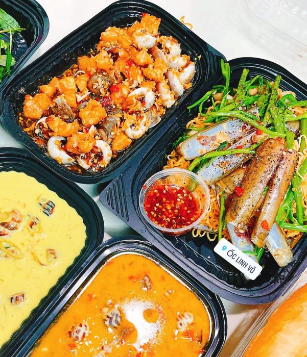 Những phần ốc được đóng gói tinh tế và sang trọng (Ảnh 3)