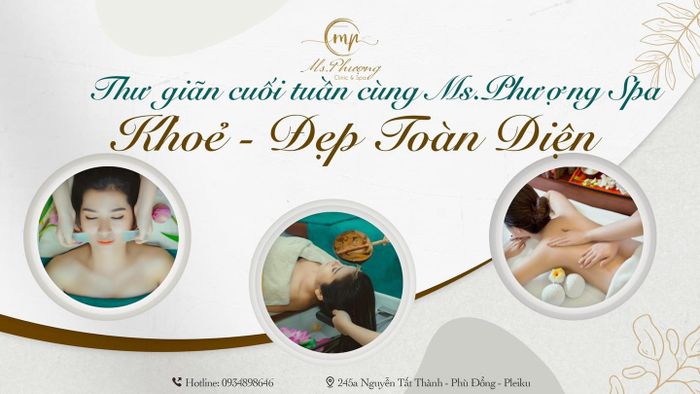 Không gian trị liệu đẳng cấp tại Ms.Phượng Spa