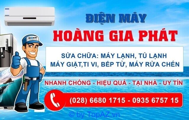 Hoàng Gia Phát sở hữu đội ngũ kỹ thuật viên giàu kinh nghiệm và chuyên môn vững vàng.