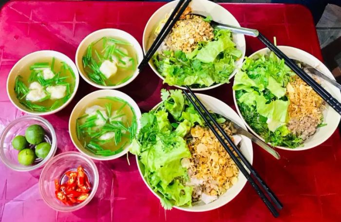 Hình ảnh tô hủ tiếu thơm ngon đặc trưng tại Duy Anh