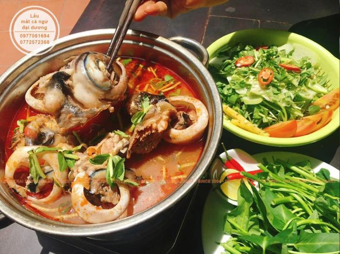 Lẩu mắt cá ngừ Đại Dương tại nhà hàng ảnh 1