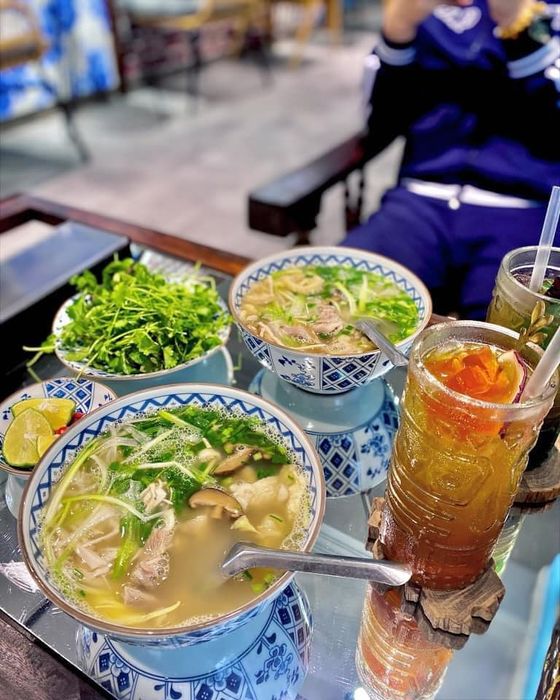 Bún thang và đồ uống tại Một Buổi Sáng - Ảnh 2