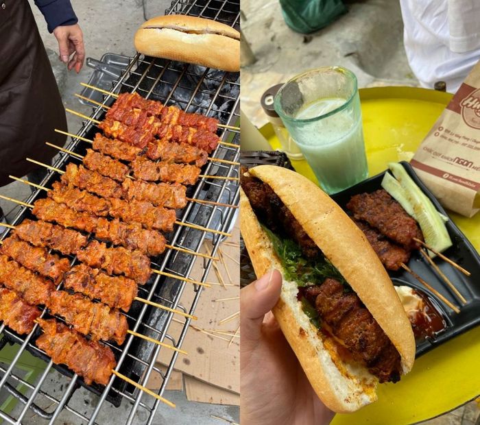 Bánh Mì Xiên Nướng Huy Mùi - Khoảnh khắc vàng ẩm thực