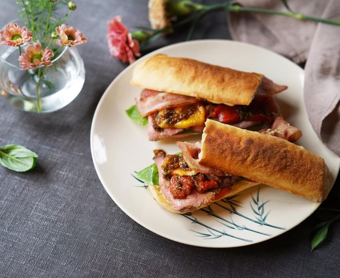 Món Ý tinh tế, bắt mắt ảnh 2 - Tác phẩm ẩm thực được trình bày như bức tranh sống động