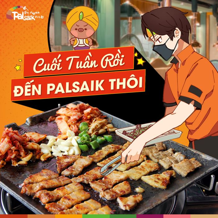 Bộ sưu tập thịt ba chỉ 8 vị độc đáo tại Palsaik Korean BBQ Vietnam