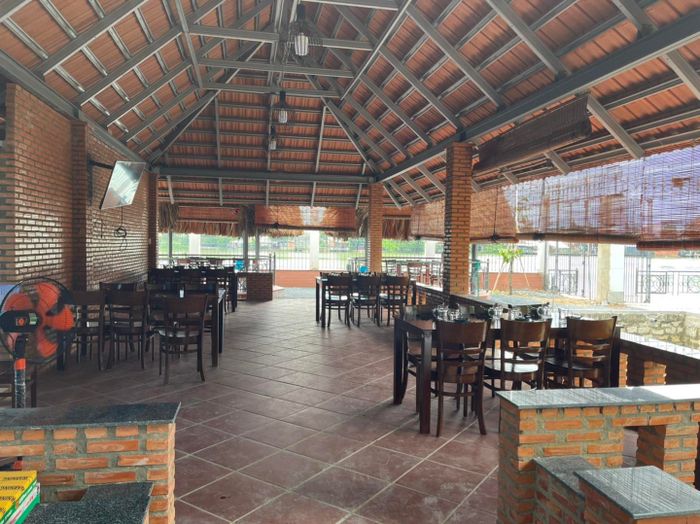 Không gian sông nước thơ mộng tại Nhà Hàng Ẩm Thực Cù Lao