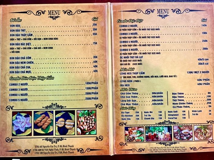 Bún Đậu Mắm Tôm Ba Anh Em - Tinh hoa ẩm thực Bắc Bộ