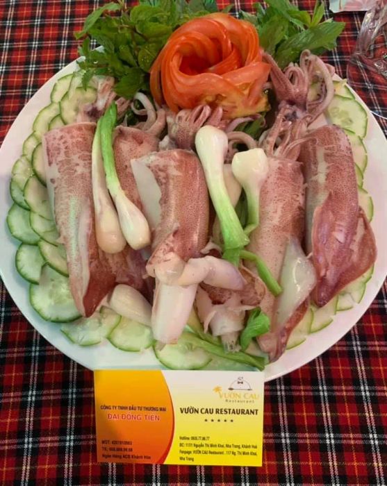 Ảnh các món ăn tại nhà hàng 1