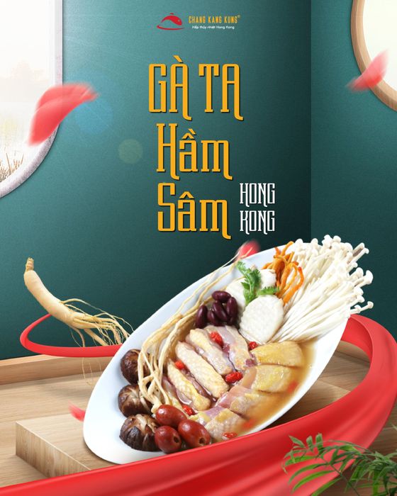 Món ăn hấp dinh dưỡng tại Chang Kang Kung