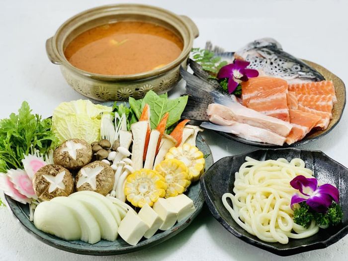 Sự hòa quyện màu sắc trong từng món Nhật
