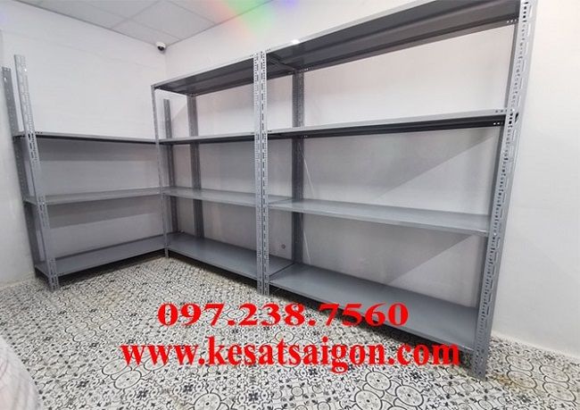 Kệ sắt V lỗ 4 tầng