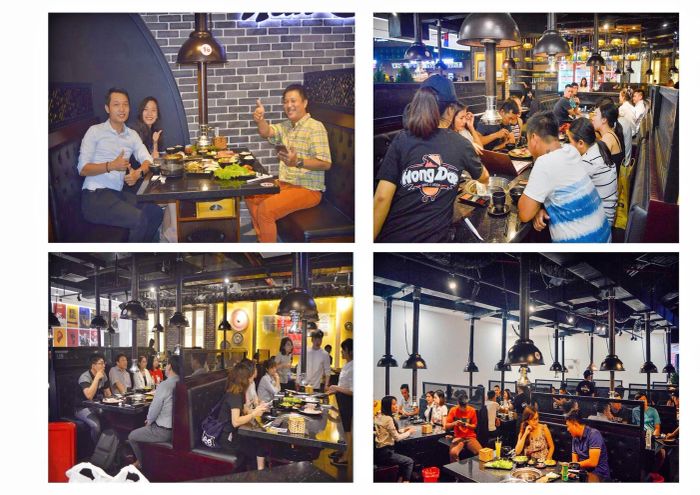 Những món nướng cao cấp được chế biến tại bàn tại Hongdae