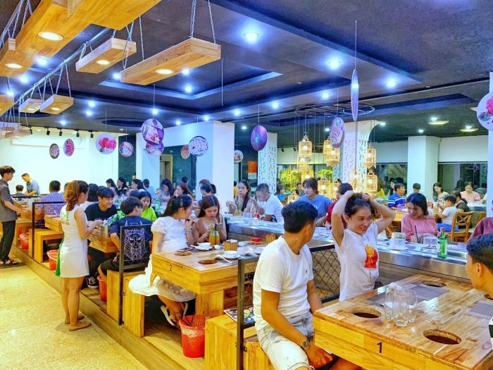 Không gian hiện đại và món nướng hấp dẫn tại Han Cook BBQ
