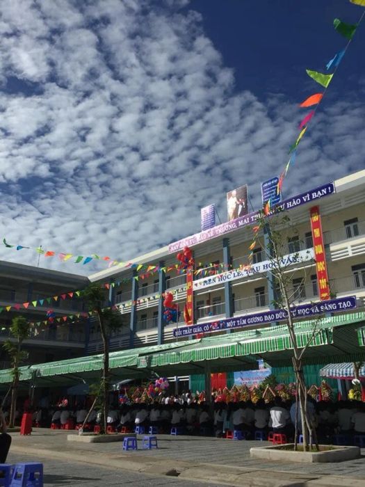 Không gian học tập hiện đại với đầy đủ tiện nghi tại THCS Nguyễn Văn Linh