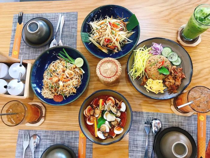 Những món ăn nghệ thuật tại The Thai Cuisine Đà Nẵng
