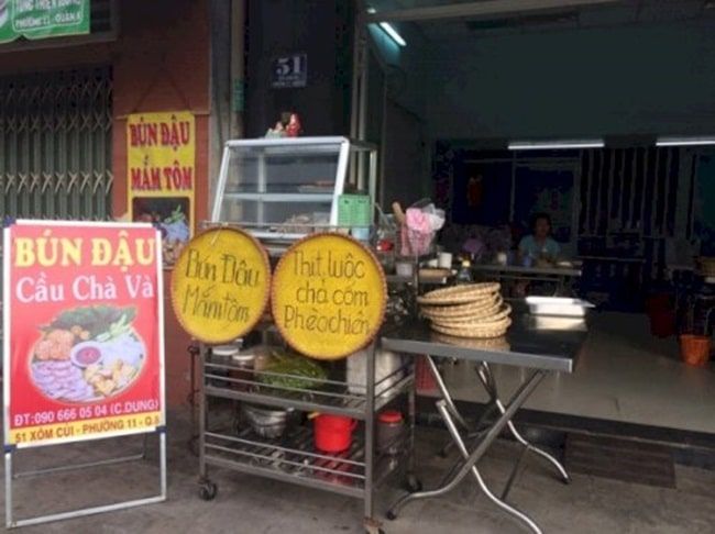 Bún Đậu Cầu Chà Và - Hương vị Bắc Bộ giữa lòng Sài Gòn