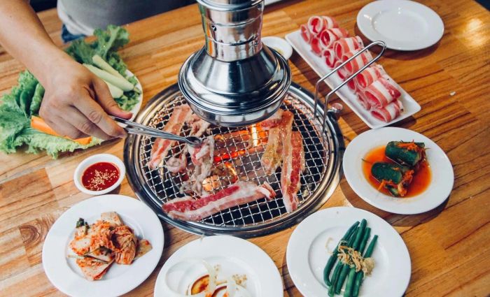 Không gian ấm cúng và sang trọng tại Han Cook BBQ