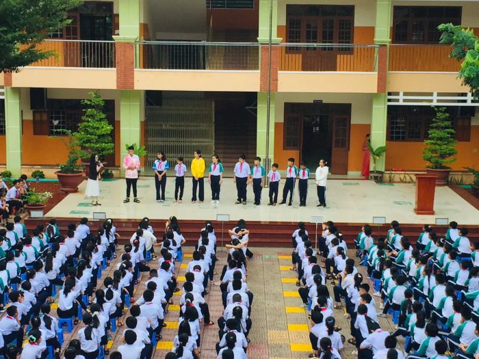 Không gian giáo dục hiện đại và đầy sáng tạo tại THCS Nguyễn Thái Bình
