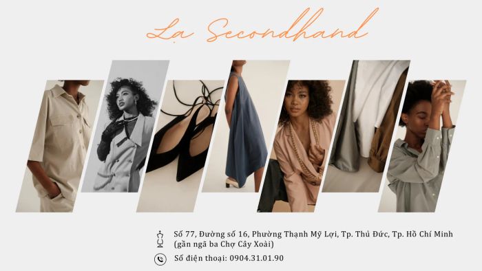Không gian mua sắm đầy màu sắc tại Lạ Secondhand