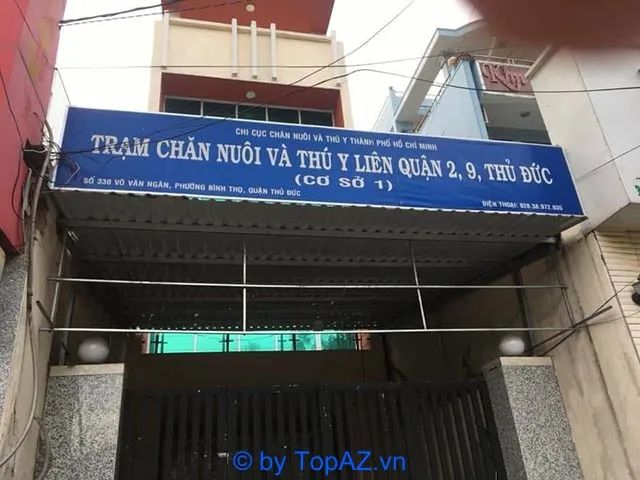 trạm chăn nuôi và thú y liên quận 2,9, Thủ Đức