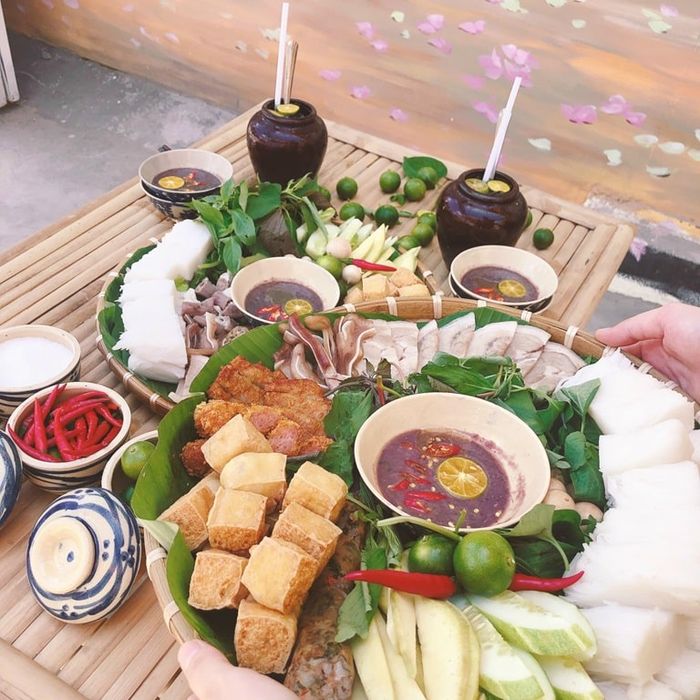 Bún đậu mắm tôm Thằng Bờm - Đặc sản Hà Nội giữa lòng Sài Gòn