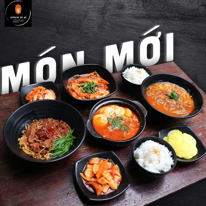Không gian ấm cúng và món ăn hấp dẫn tại Kimchi Dì Ni