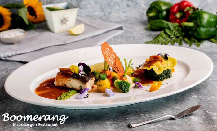 Tác phẩm ẩm thực được chế biến tinh tế