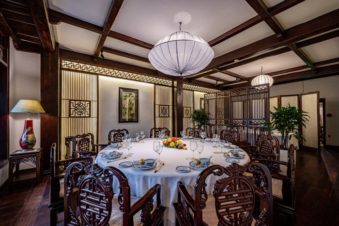 Không gian ẩm thực đậm chất làng quê Việt